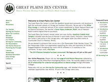 Tablet Screenshot of greatplainszen.org